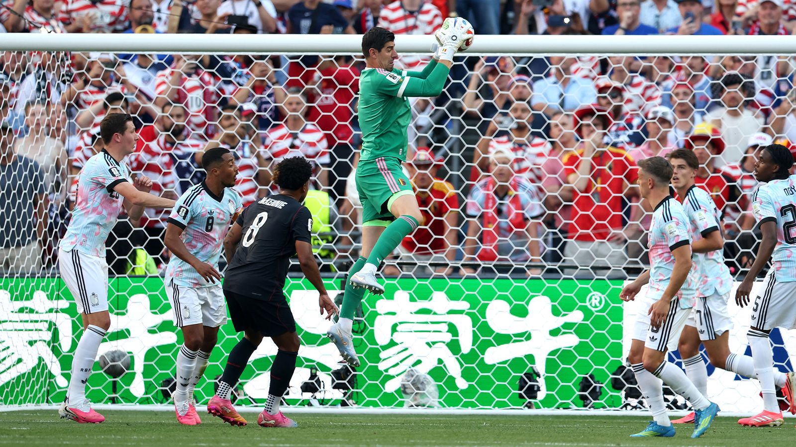Bélgica vence a Estados Unidos.