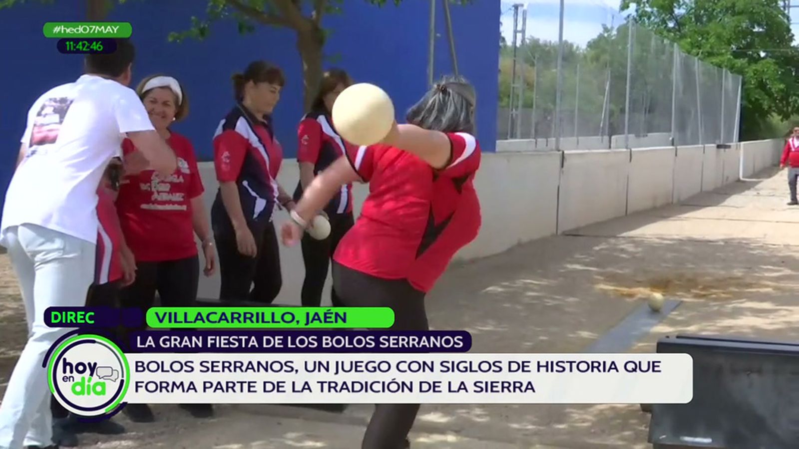 El Campeonato Nacional de Bolos serranos se disputa en Villacarrillo, Jaén