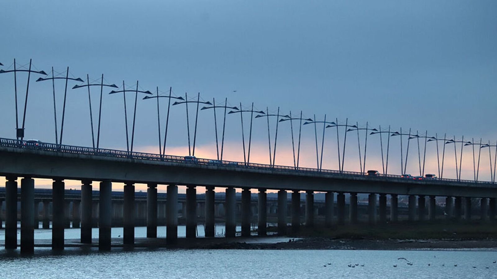 El Puente del Odiel reabre todos sus carriles durante la Navidad