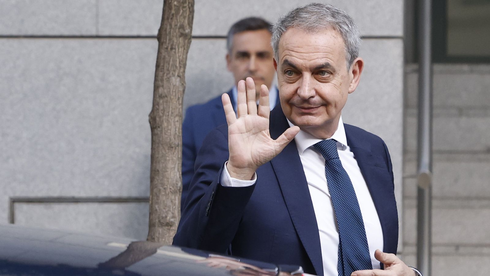 Zapatero llega a la Audiencia Nacional