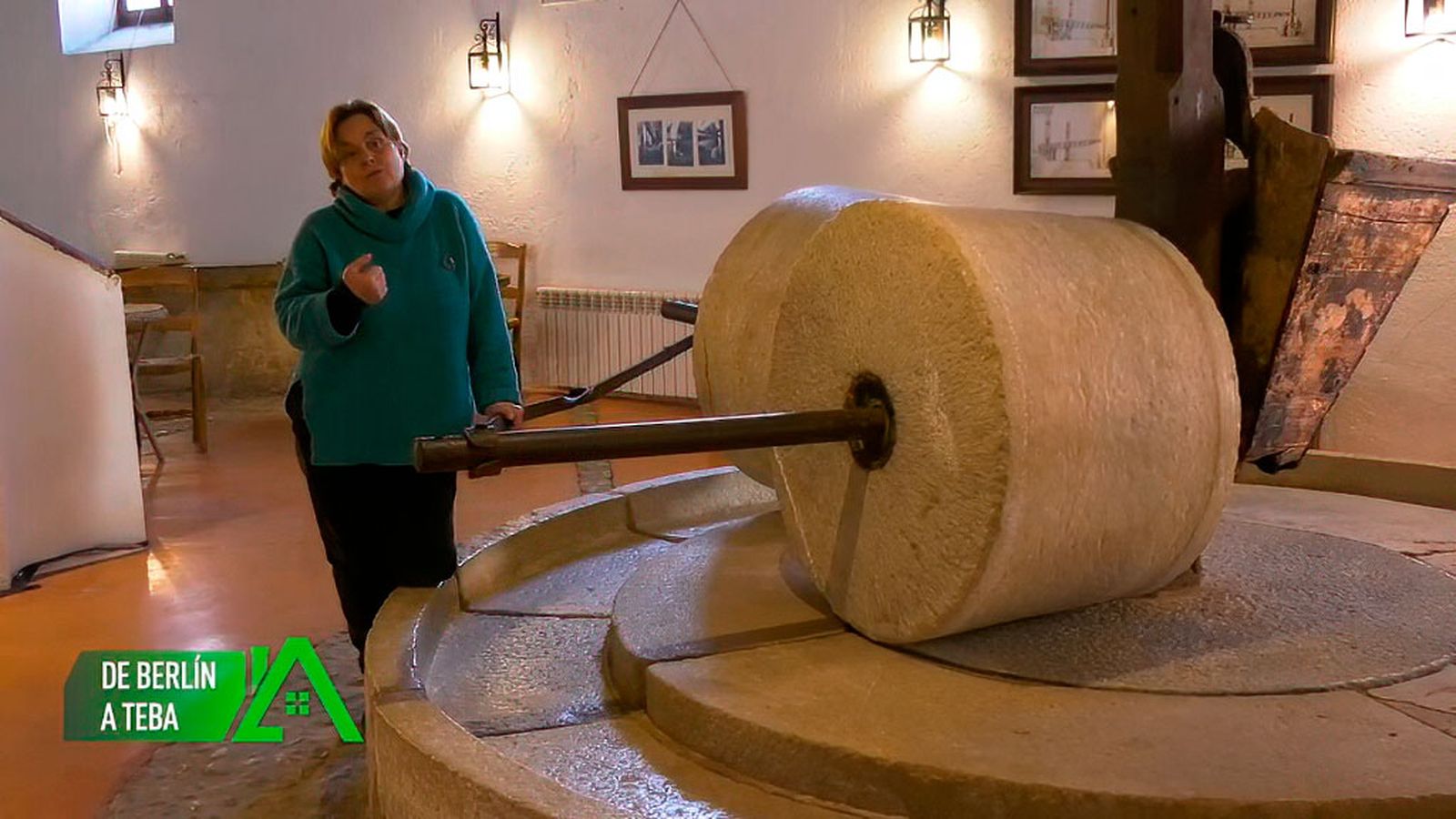 Macarena regresa a sus orígenes en Teba y convierte un viejo molino en reclamo turístico