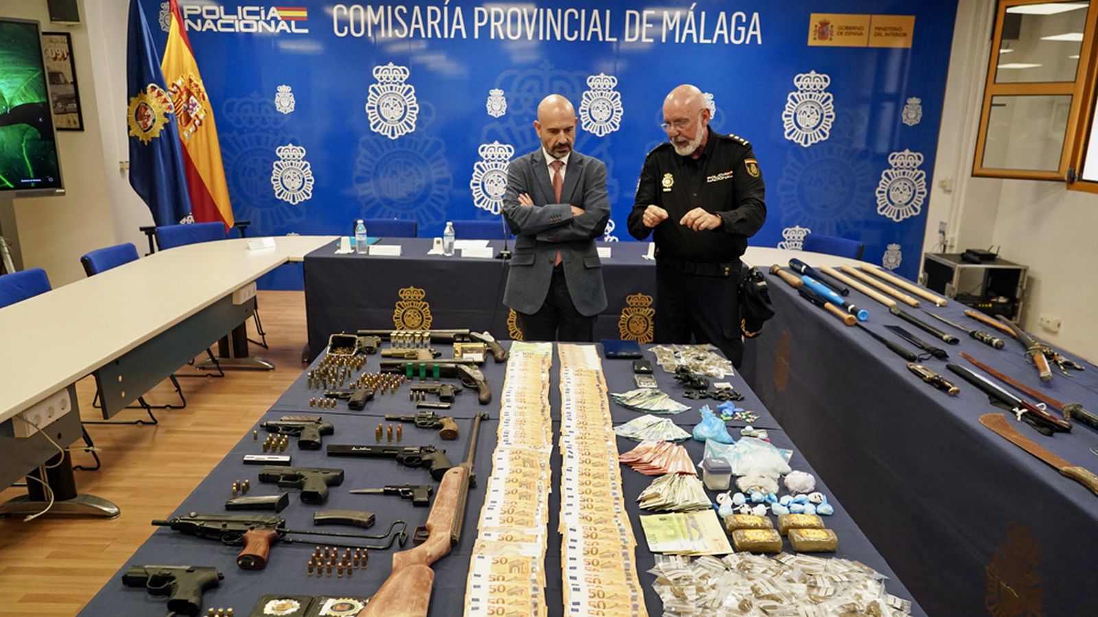 La policía da por desarticuladas las bandas implicadas en los tiroteos de La Trinidad de Málaga