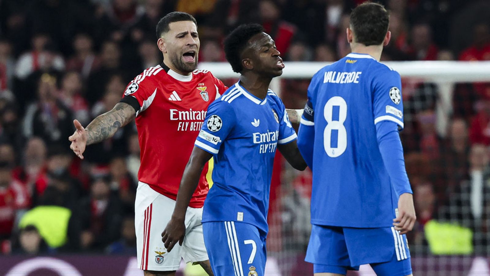 Vinicius Benfica Real Madrid