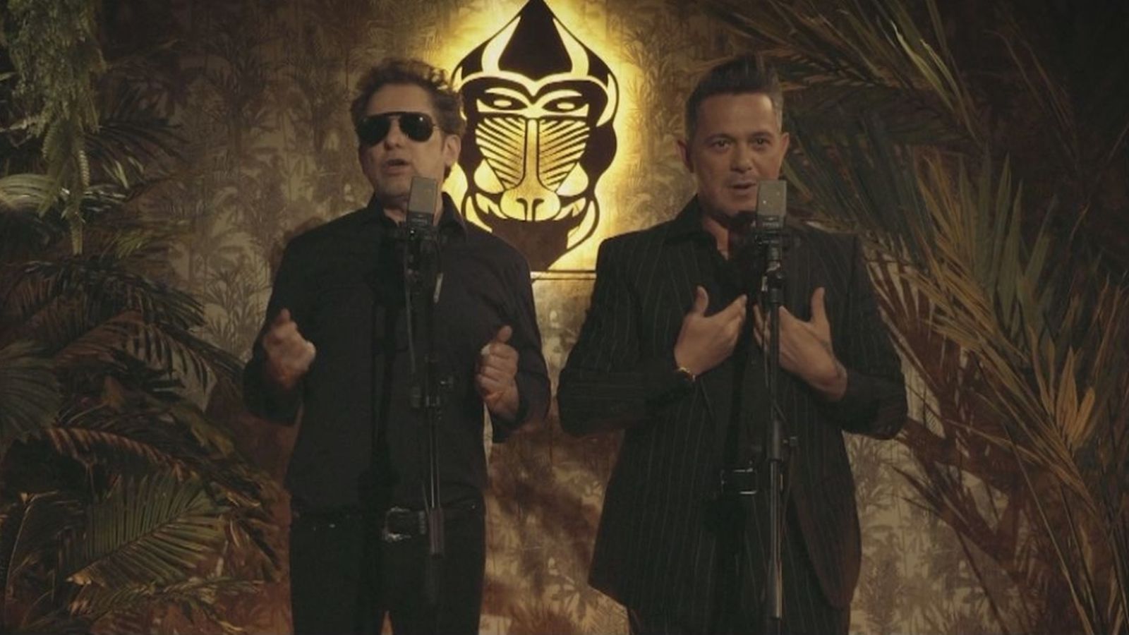 Calamaro y Alejandro Sanz