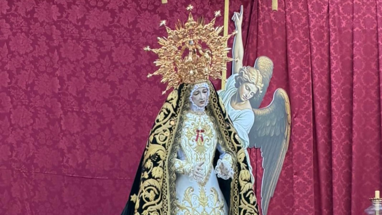 "Santa Misa": Virgen de las Angustias de Vera
