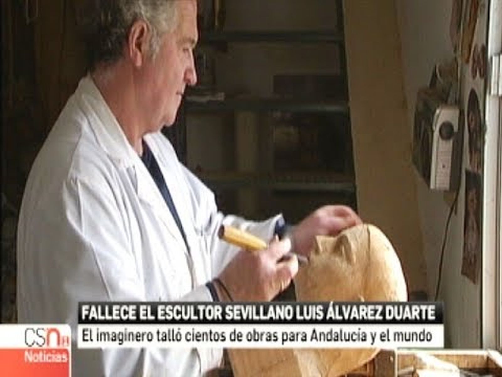 El imaginero Luis Álvarez Duarte fallece en Sevilla