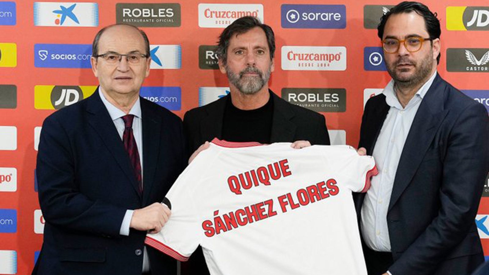 Presentación oficial de Quique Sánchez Florres
