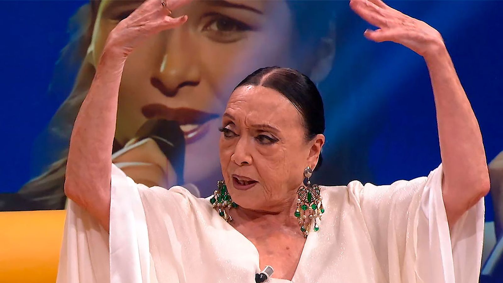 Betty Missiego sintió como si le cayera agua fría al saber que cantaría en Eurovisión