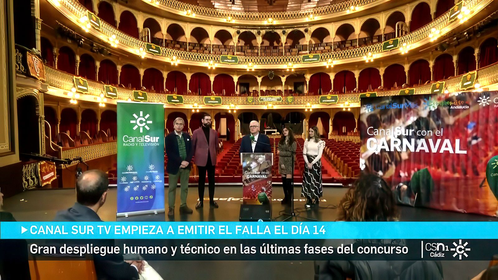 Presentación Carnaval en Local Cádiz 11/02/25