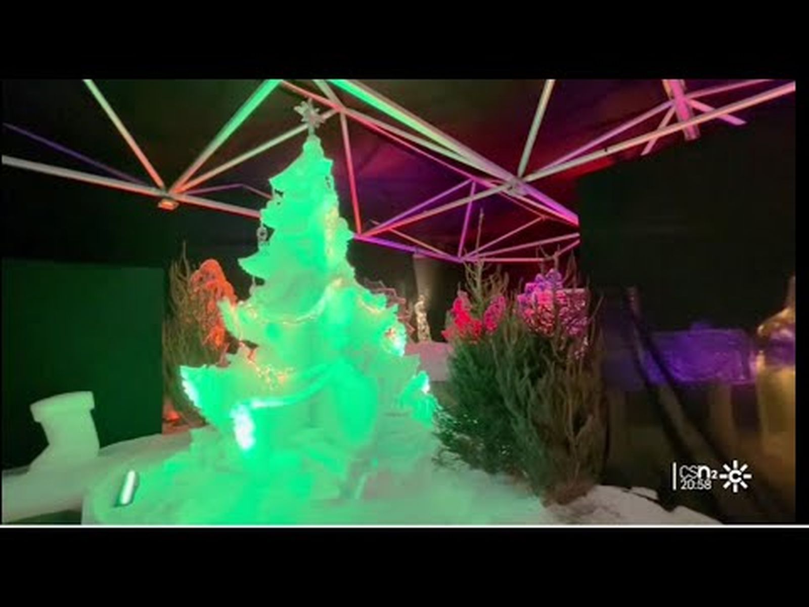 "HELARTE" figuras de hielo llenas de magia navideña | Navidades en Canal Sur