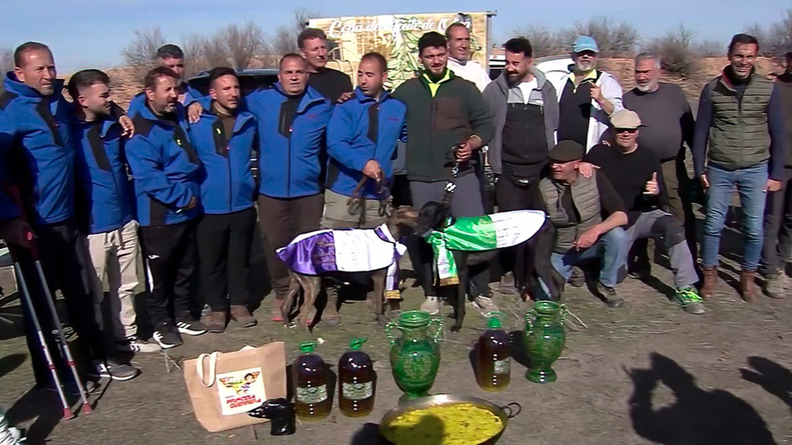 La escasez de liebres marca el XXIV Campeontato de Galgos en Campo