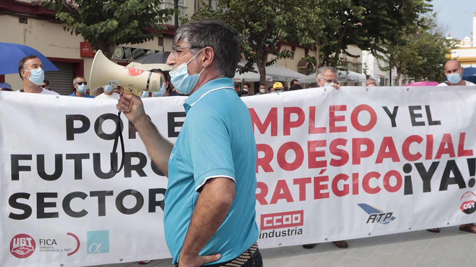 Protestas de Airbus contra los despidos
