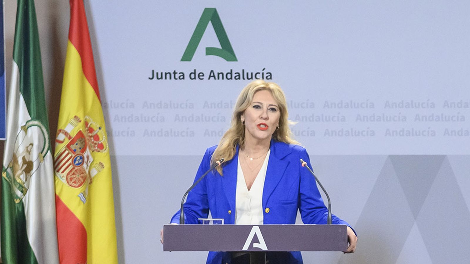 Carolina España, portavoz del Gobierno andaluz