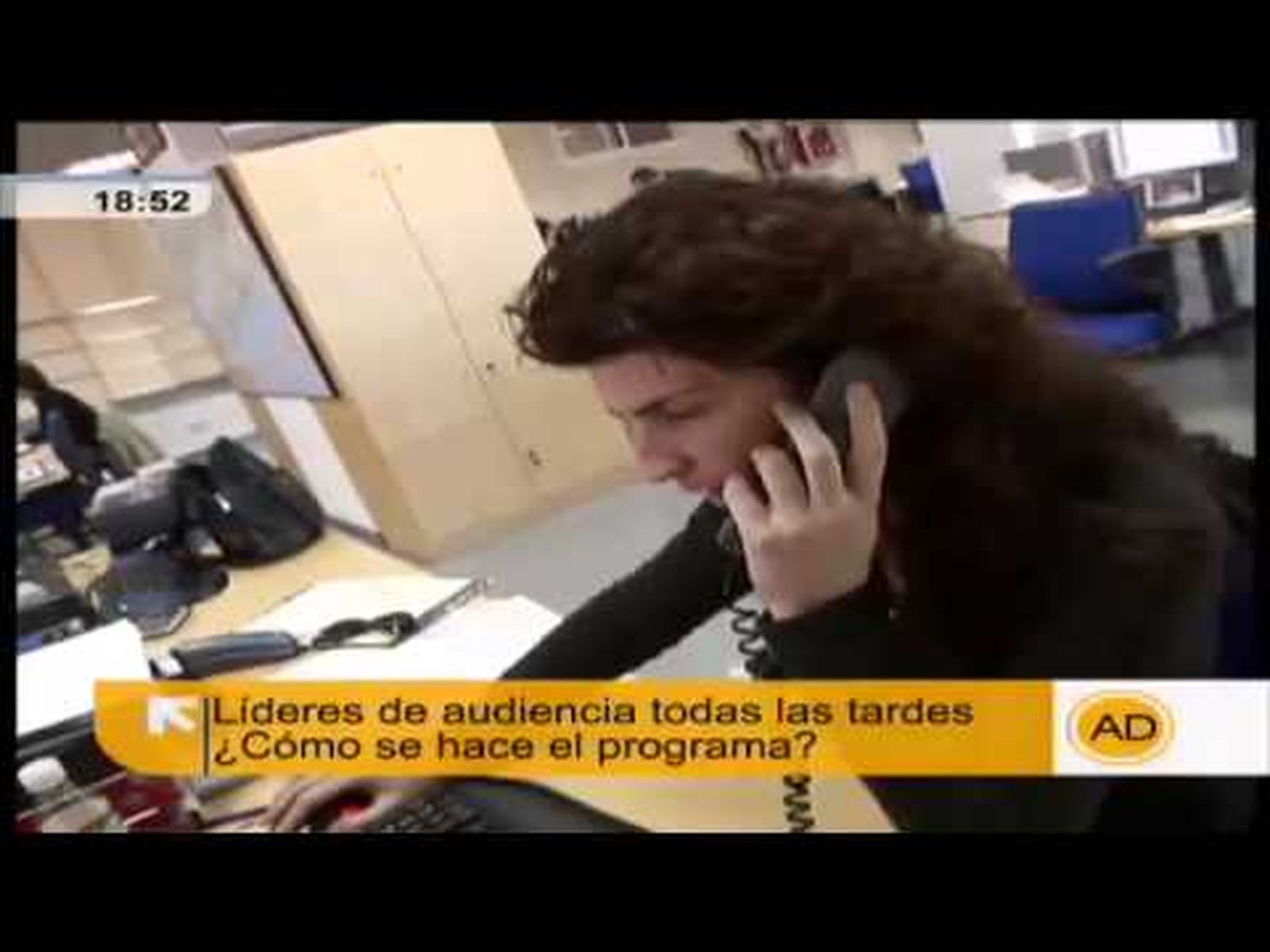 Cómo se hace el programa "Andalucía directo" de Canal Sur Televisión (2008)