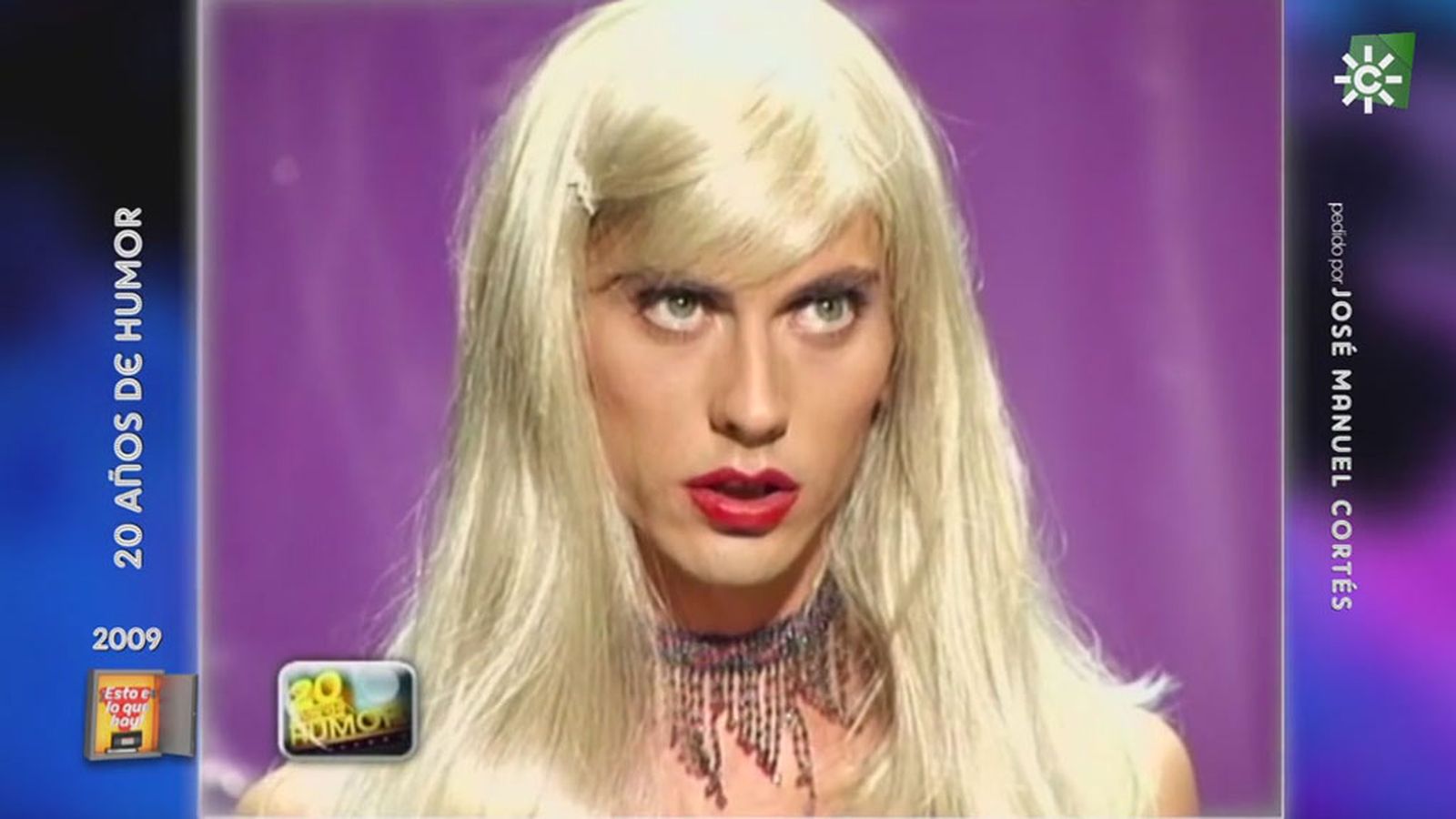 ¿Te acuerdas cuando Paco León hacía de presentadora rubia?