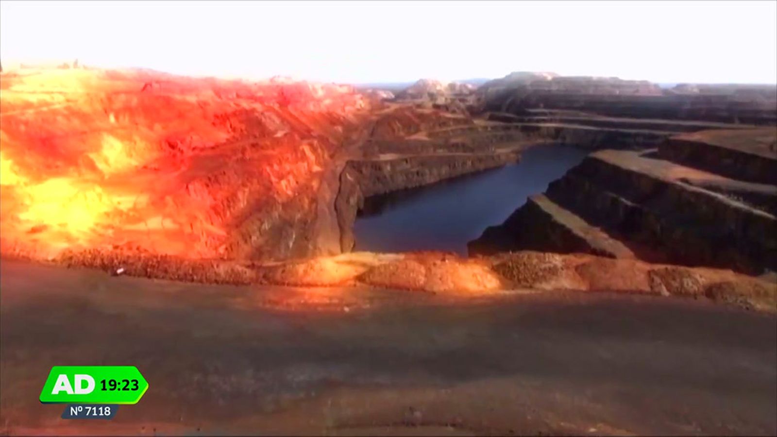Récord de visitas en las minas de Riotinto para descubrir un paisaje rojo único en el mundo