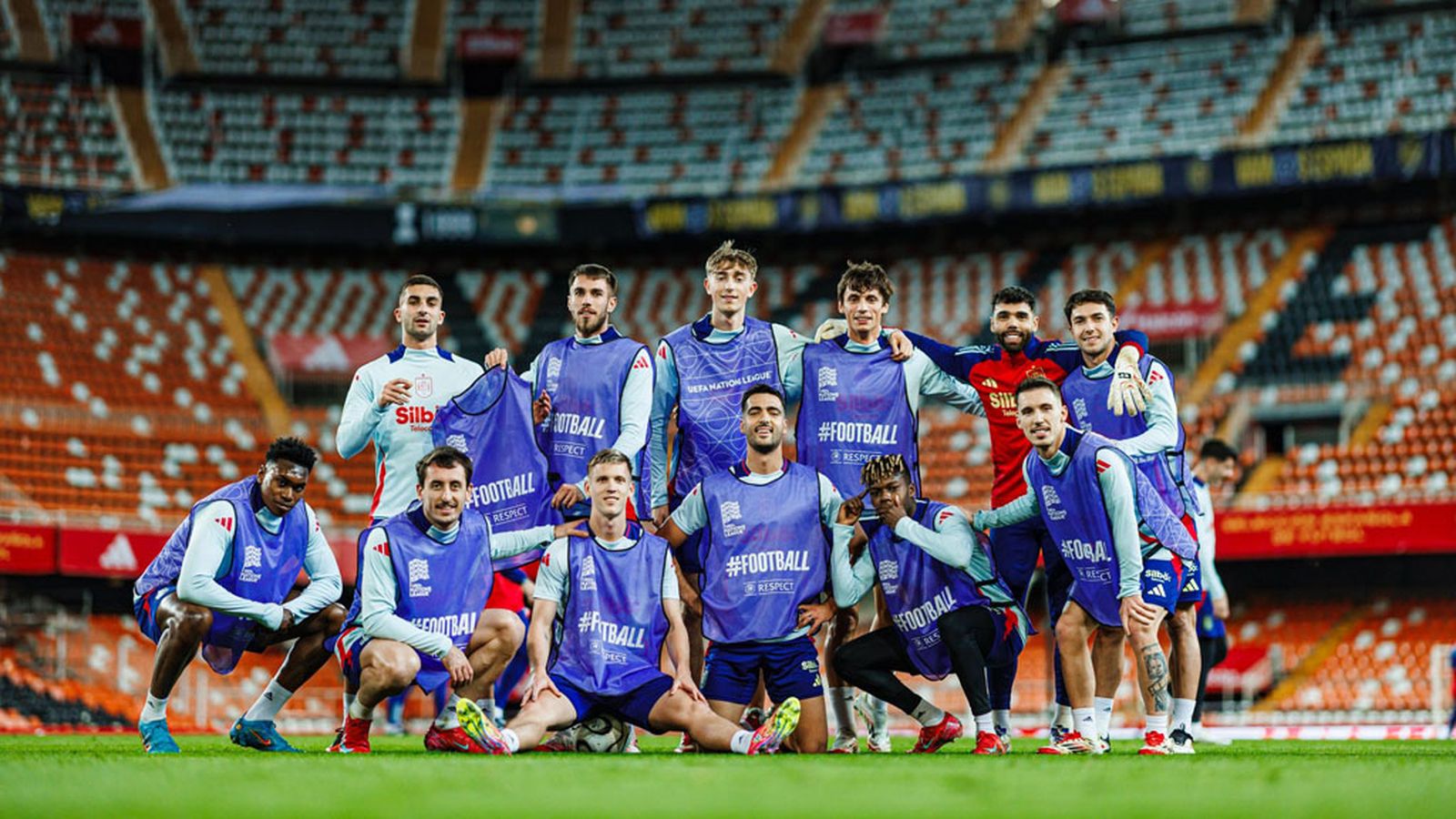 jugadores de la selección española