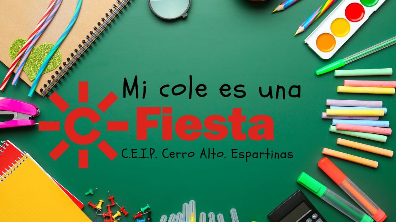 COLE FIESTA ESPARTINAS