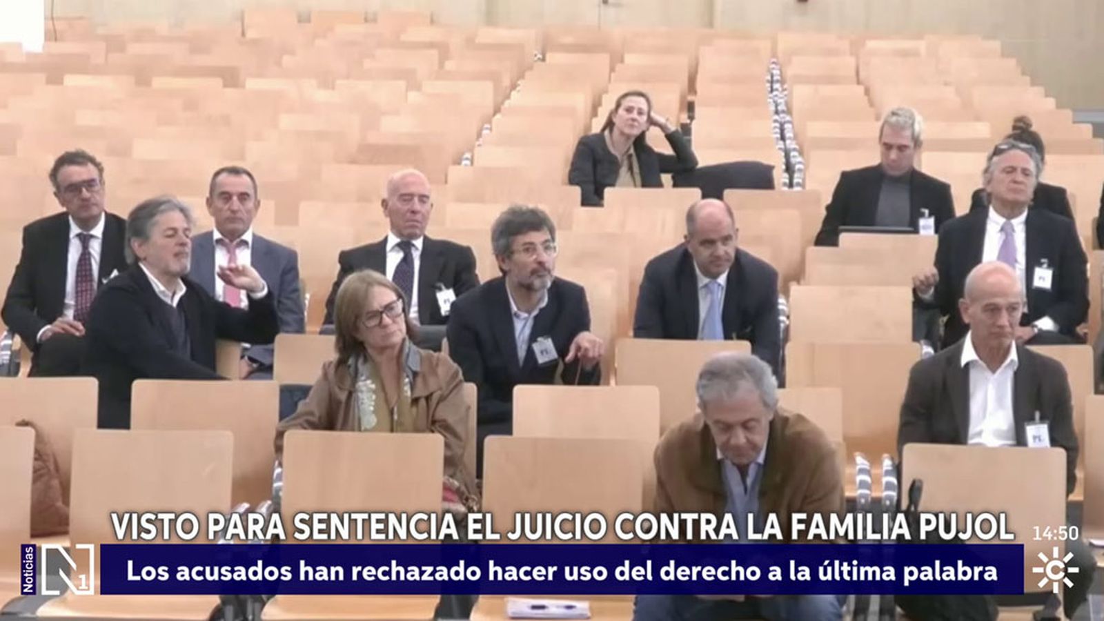 Visto para sentencia el juicio contra la familia Pujol