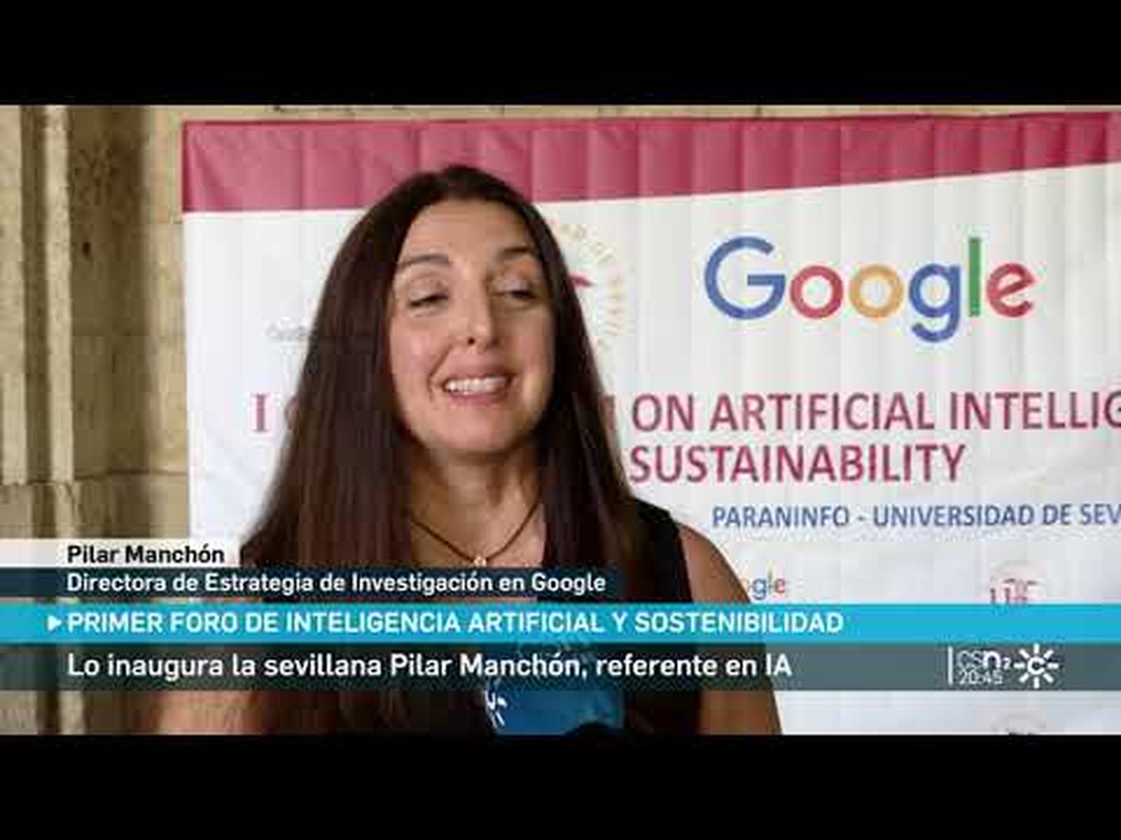 Pilar Manchón, Hija Predilecta de Andalucía 2025 | Inteligencia Artificial (IA) y Sostenibilidad