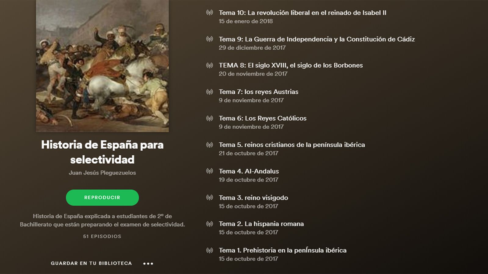 Spotify Profe Granada