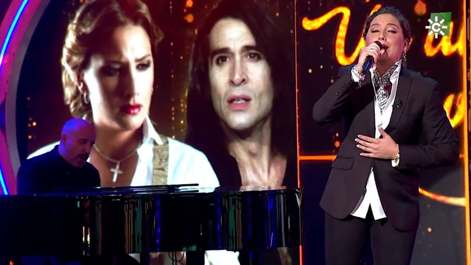 Marisol Bizcocho interpreta Una rosa es una rosa, de Mecano
