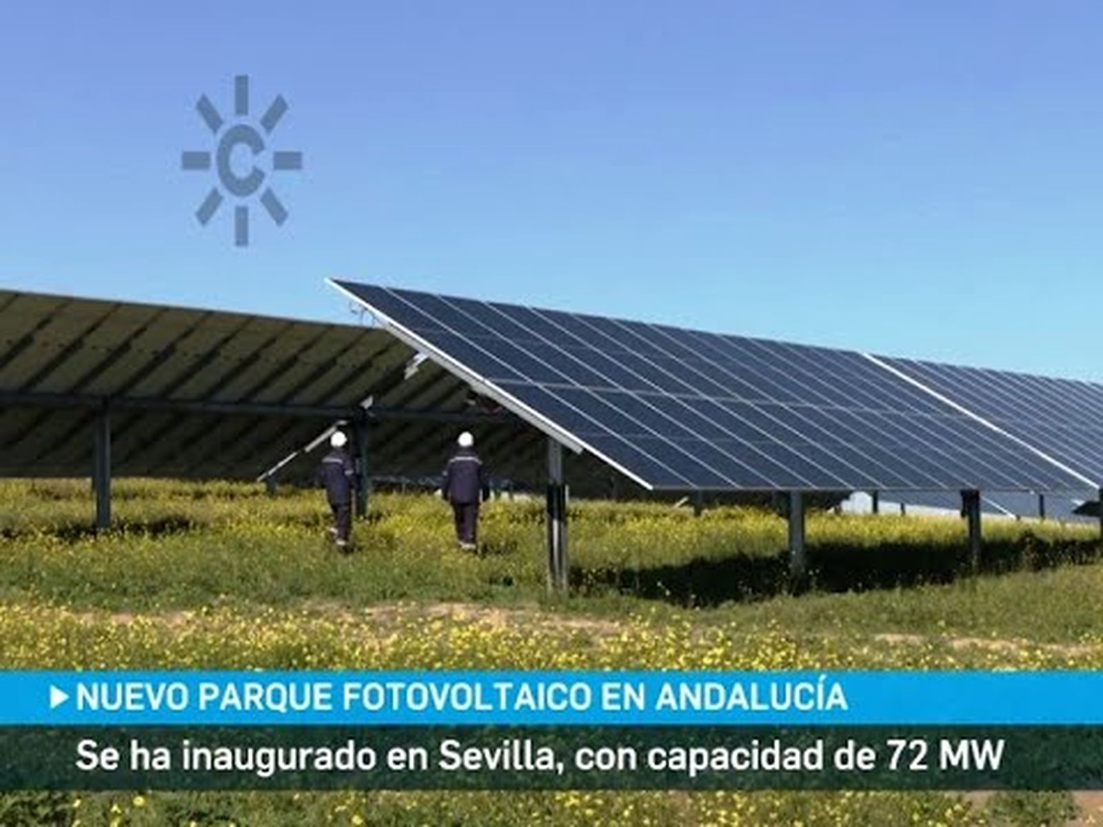 Mayor parque fotovoltaico de España inaugurado en Huévar del Aljarafe (Sevilla)