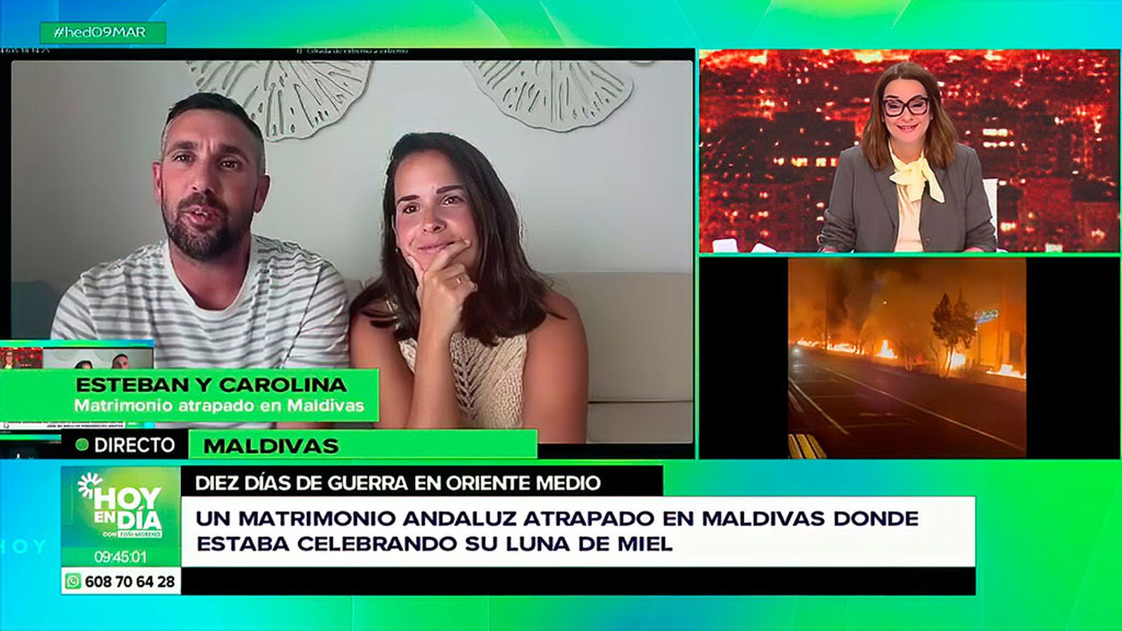 Sin poder salir de Maldivas un matrimonio andaluz que celebraba su luna de miel