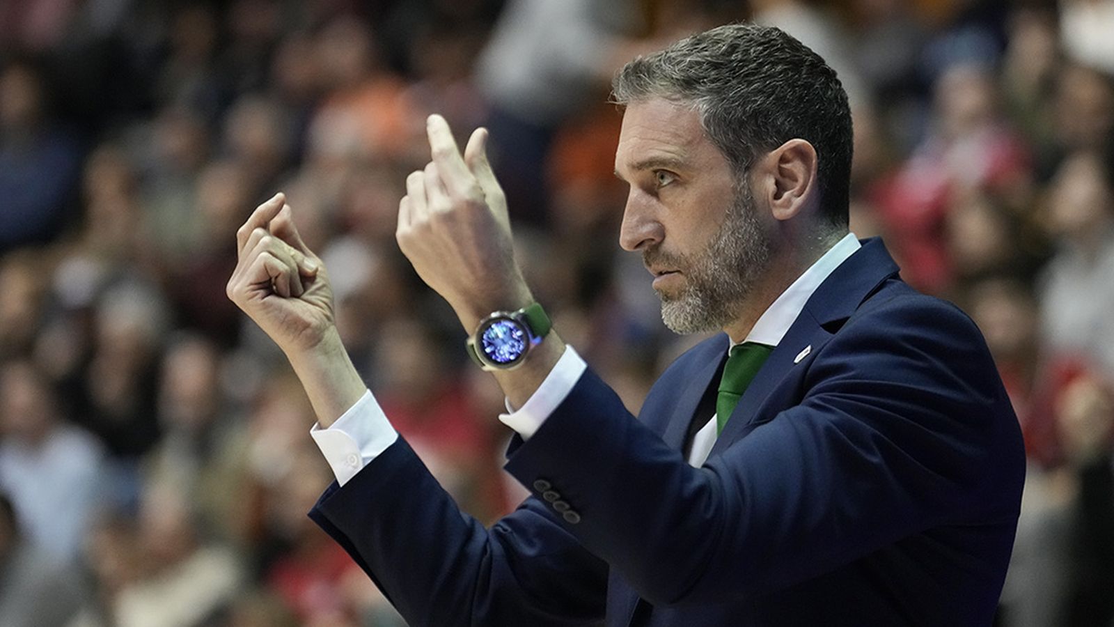 Ibon Navarro, entrenador de Unicaja