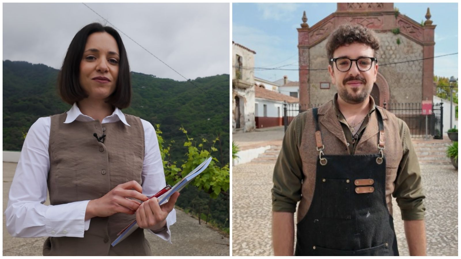 Adriana y Manuel, protagonistas en "Los Repobladores".