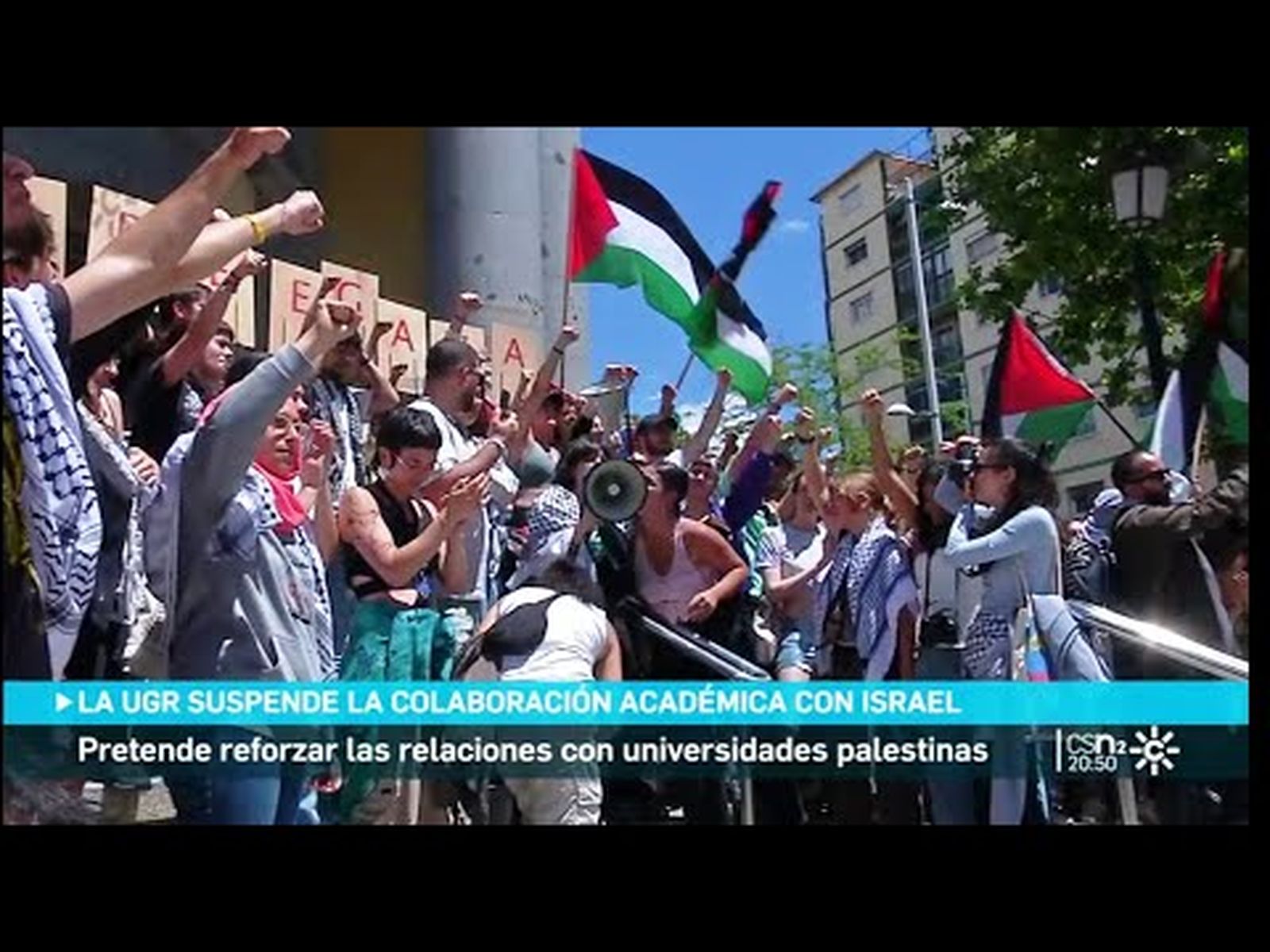 La Universidad de Granada suspende su colaboración académica y científica con Israel