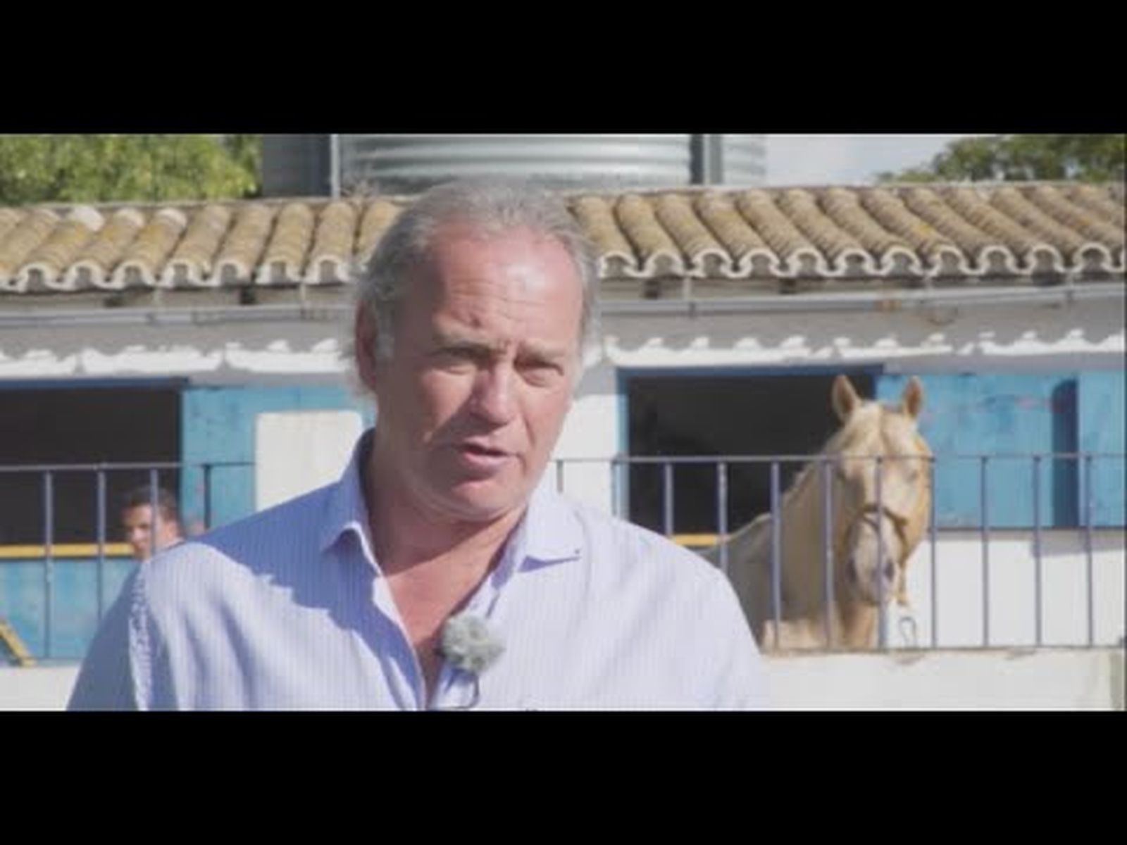 Bertín Osborne muestra su original yeguada en Todo Caballo