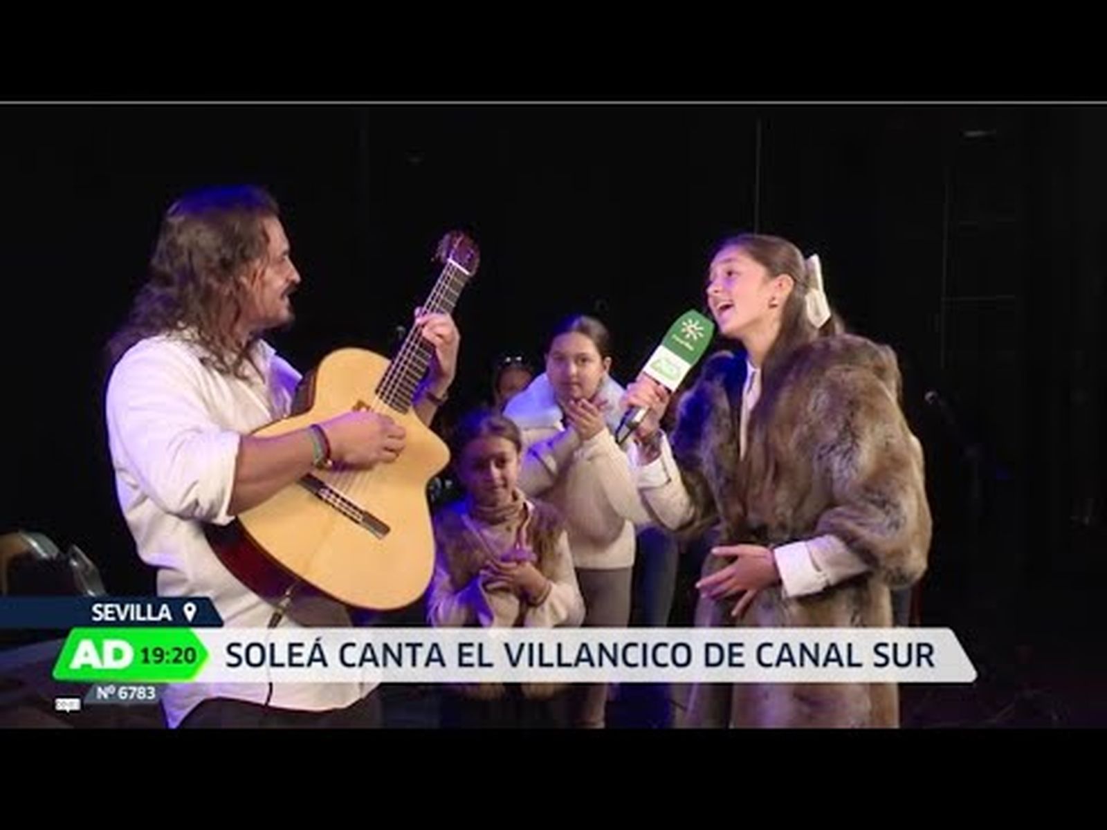 Villancico "Nuestra Navidad" cantado por Soleá Fernández | El villancico de Canal Sur