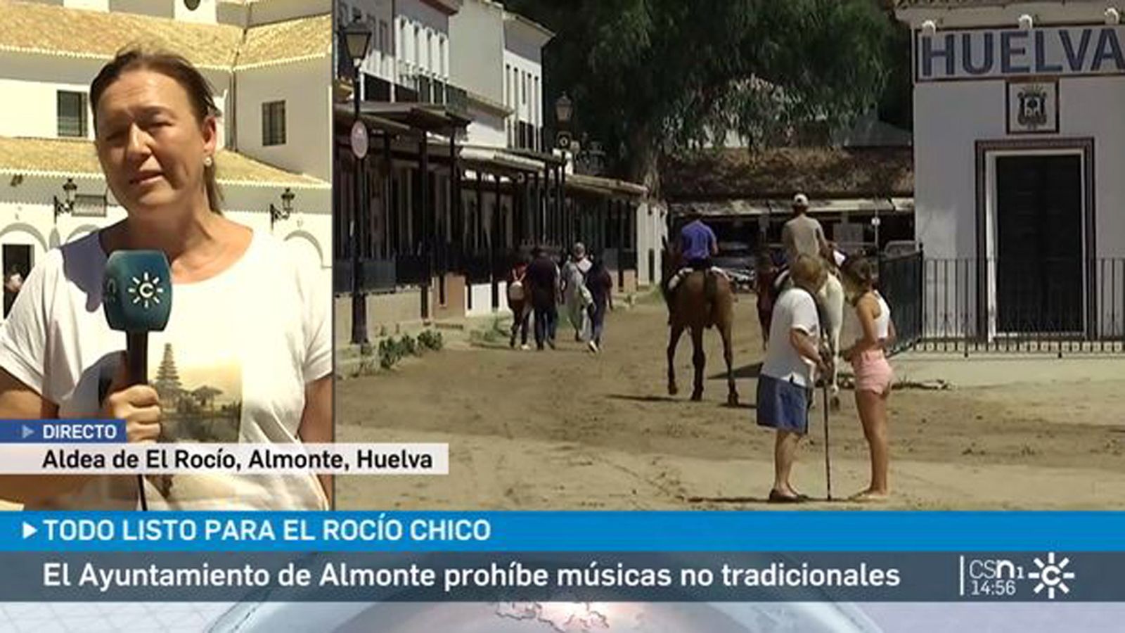 Almonte no quiere reguetón en el Rocío Chico