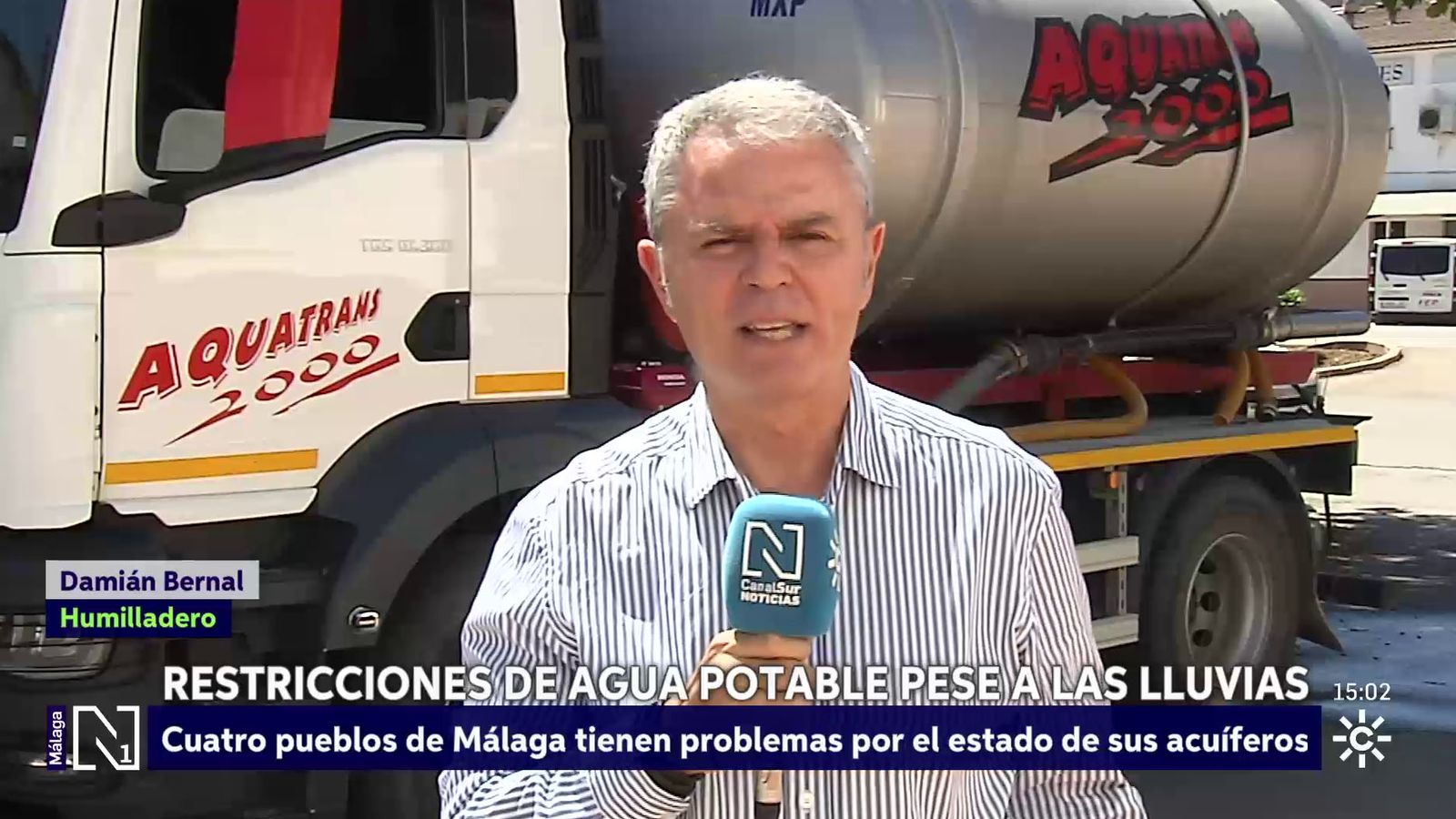 Restricciones de agua en cuatro pueblos de Málaga