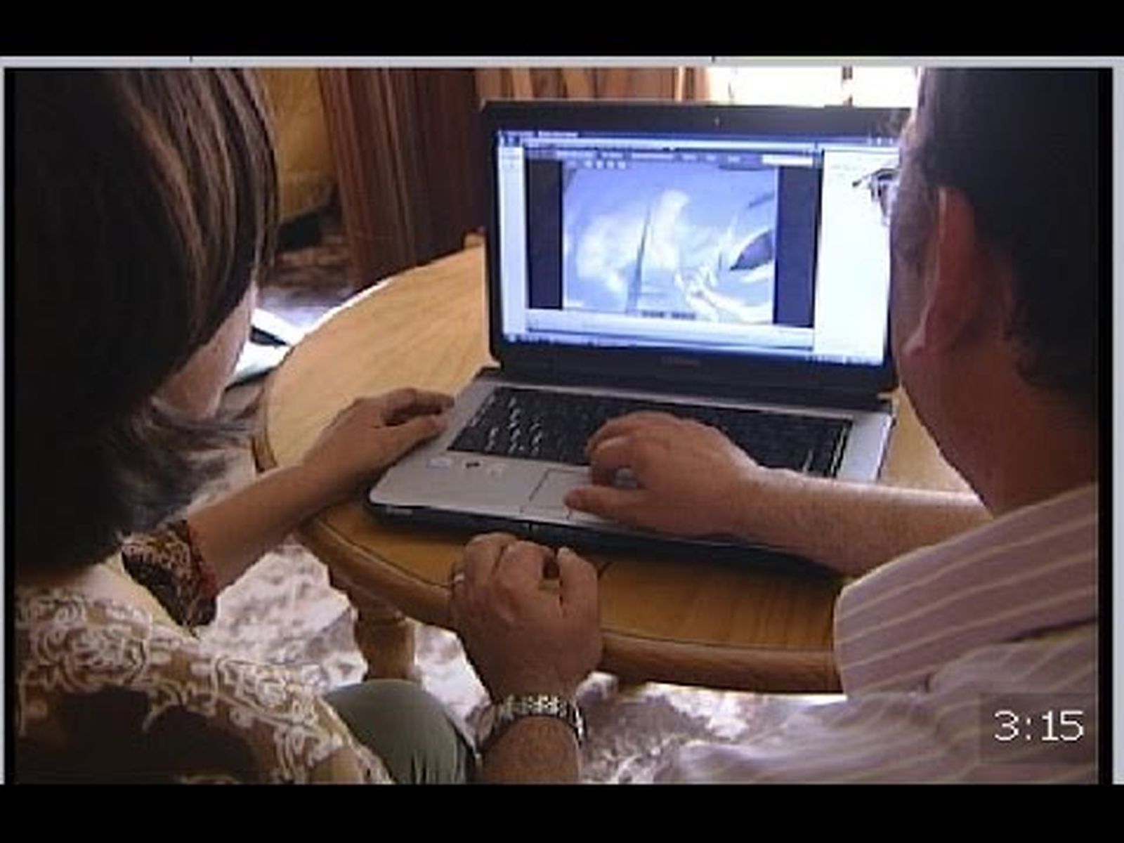 Visita a tu bebé por Internet en el Hospital de Jaén (2009)