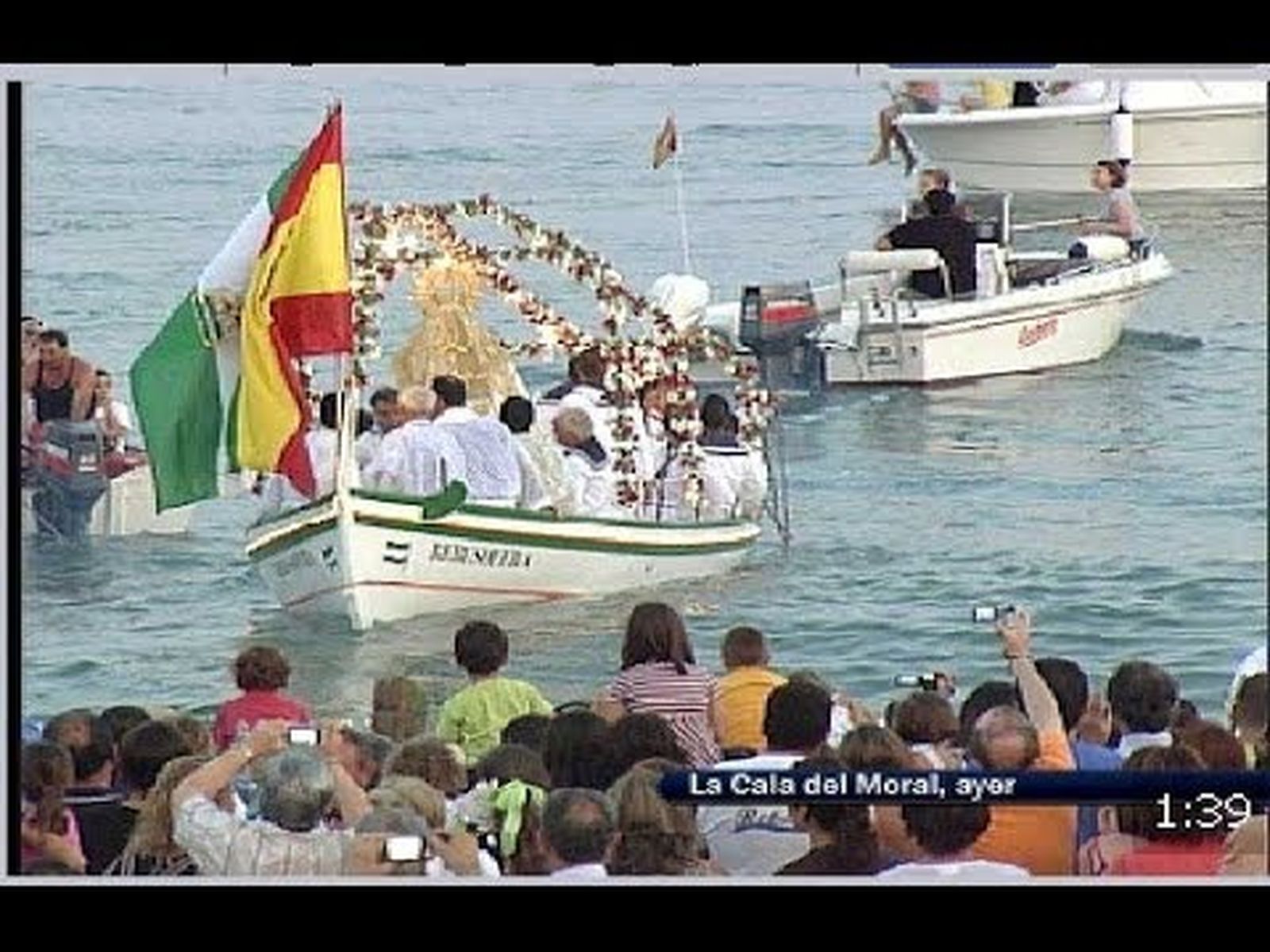 Procesión de la Virgen del Carmen en Málaga (2008)