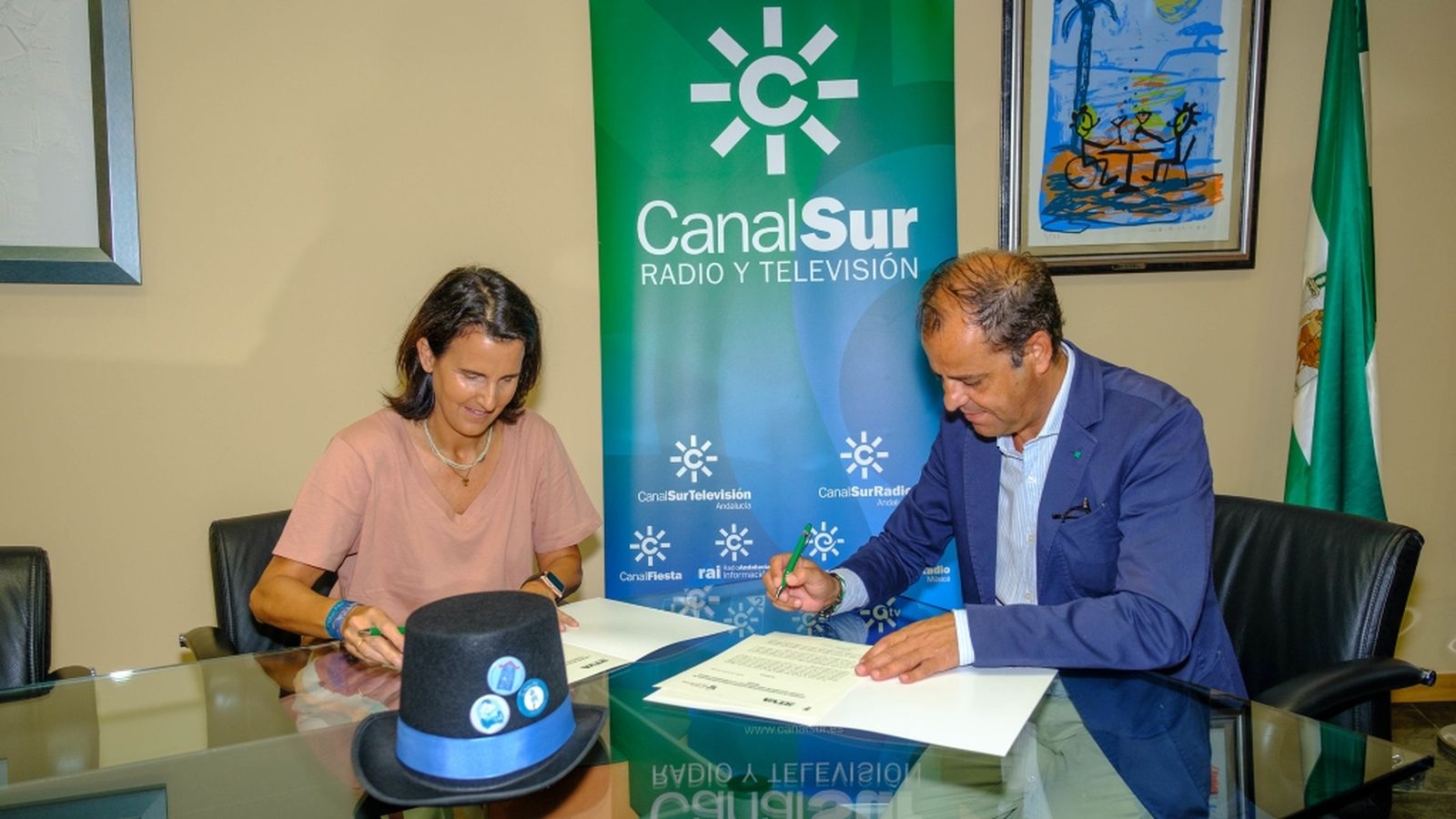 Firma convenio el Gancho 22 de junio de 2023