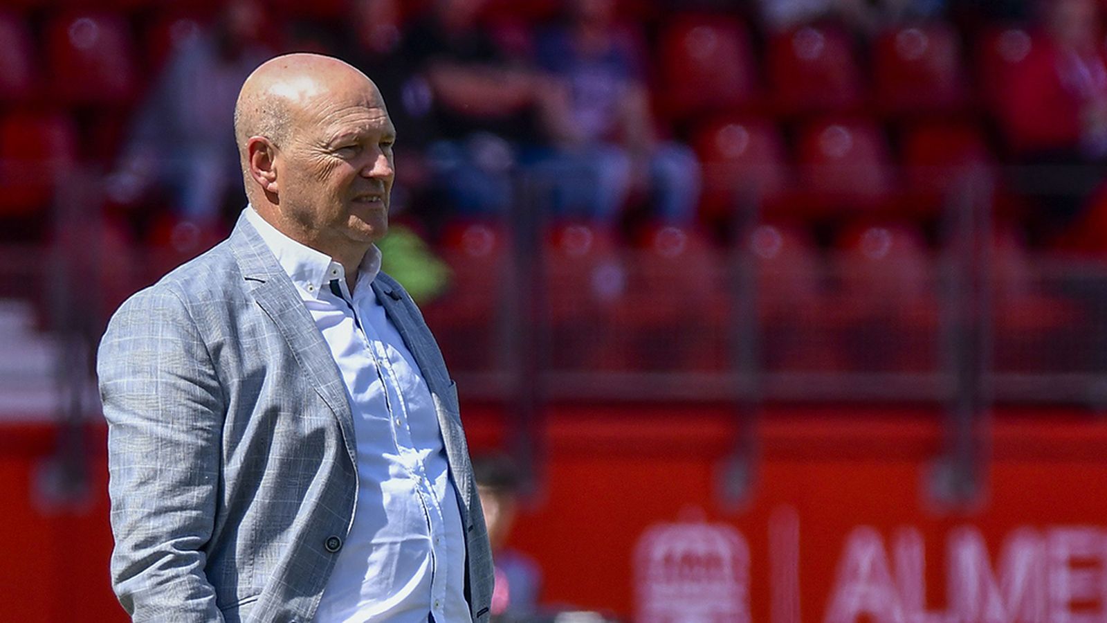 Pepe Mel, entrenador del Almería