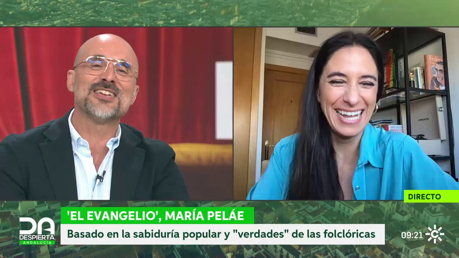 María Peláe rinde homenaje a Lola Flores y María Jiménez en El Evangelio