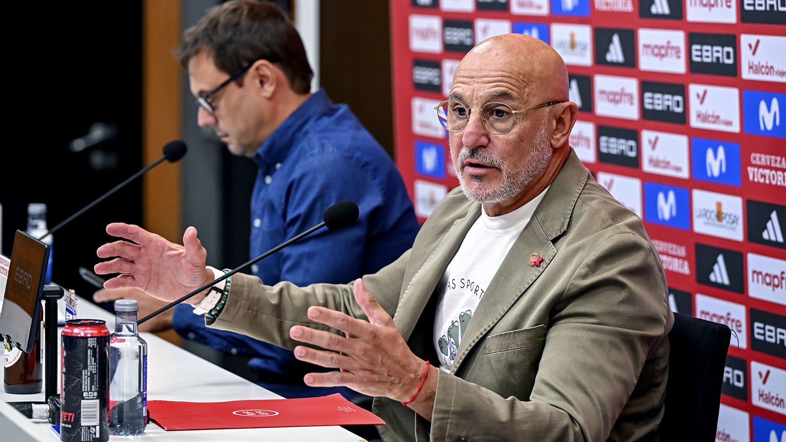 Luis de la Fuente, seleccionador español.