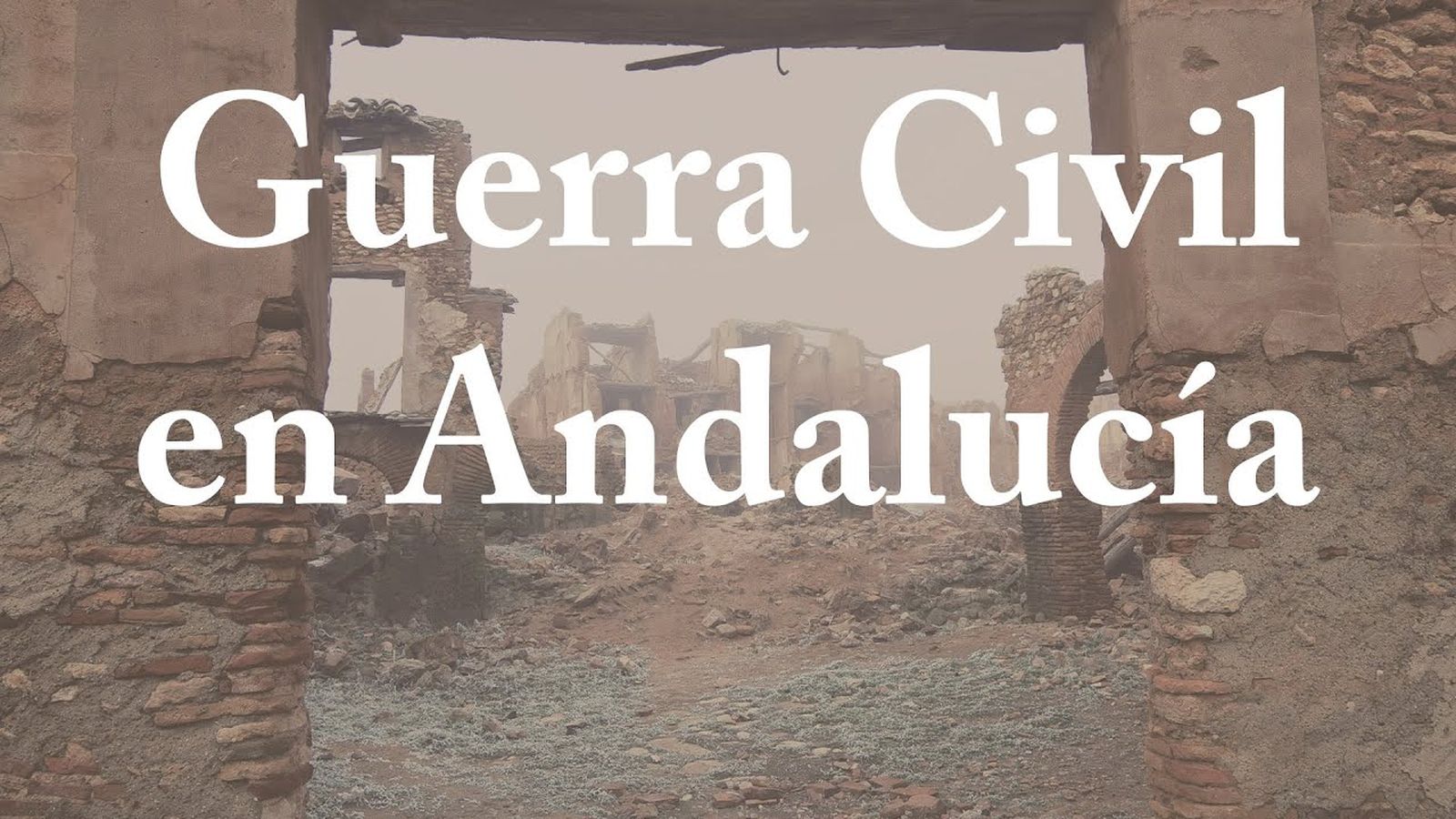 'La guerra civil en Andalucía', documental
