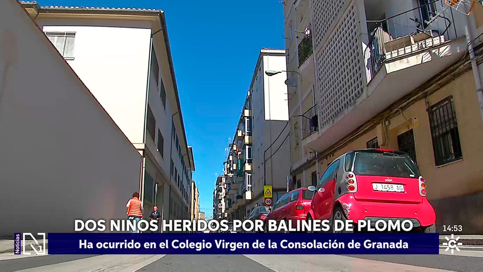 Detenido el presunto autor de los disparos con perdigones contra un colegio de Granada
