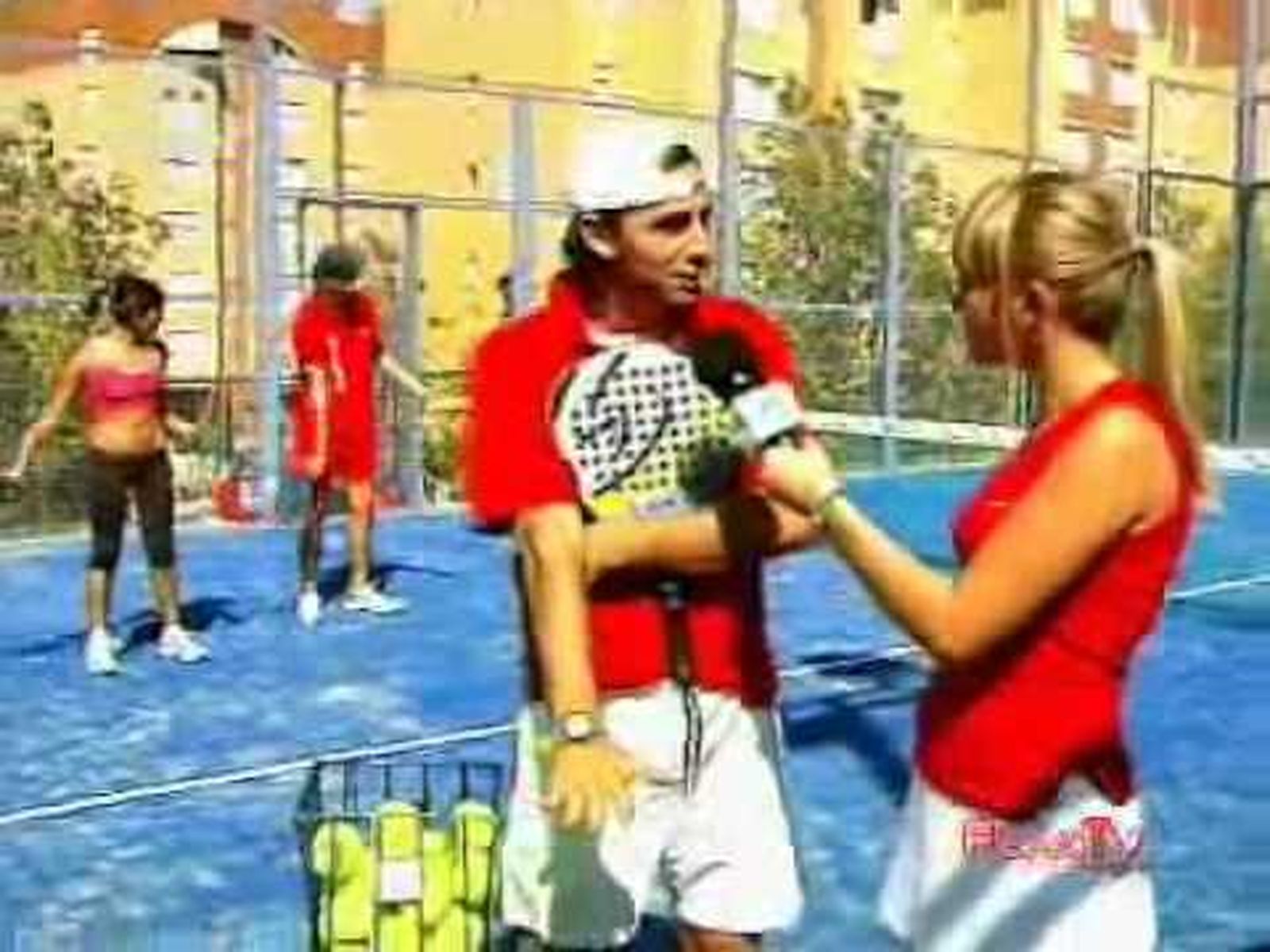 Pádel, en "Fiesta TV"