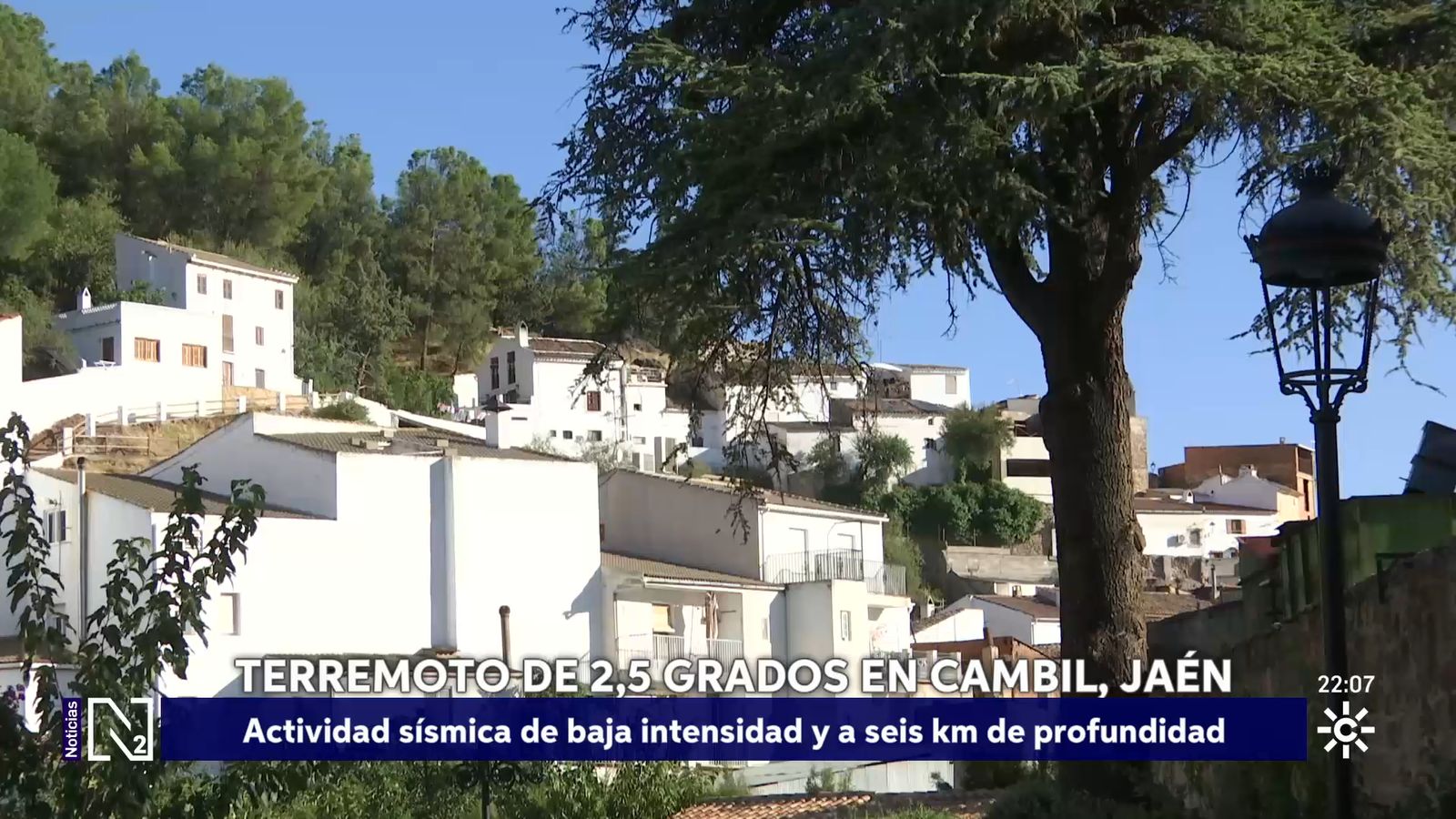 Temblor de 2,5 en Cambil