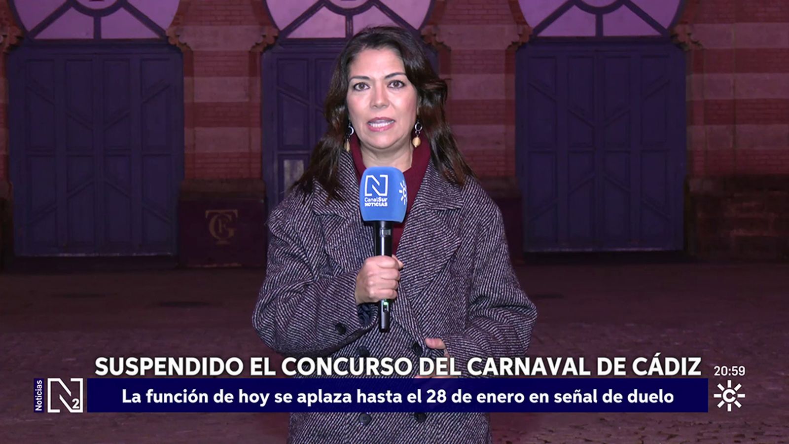 El Falla suspende la función