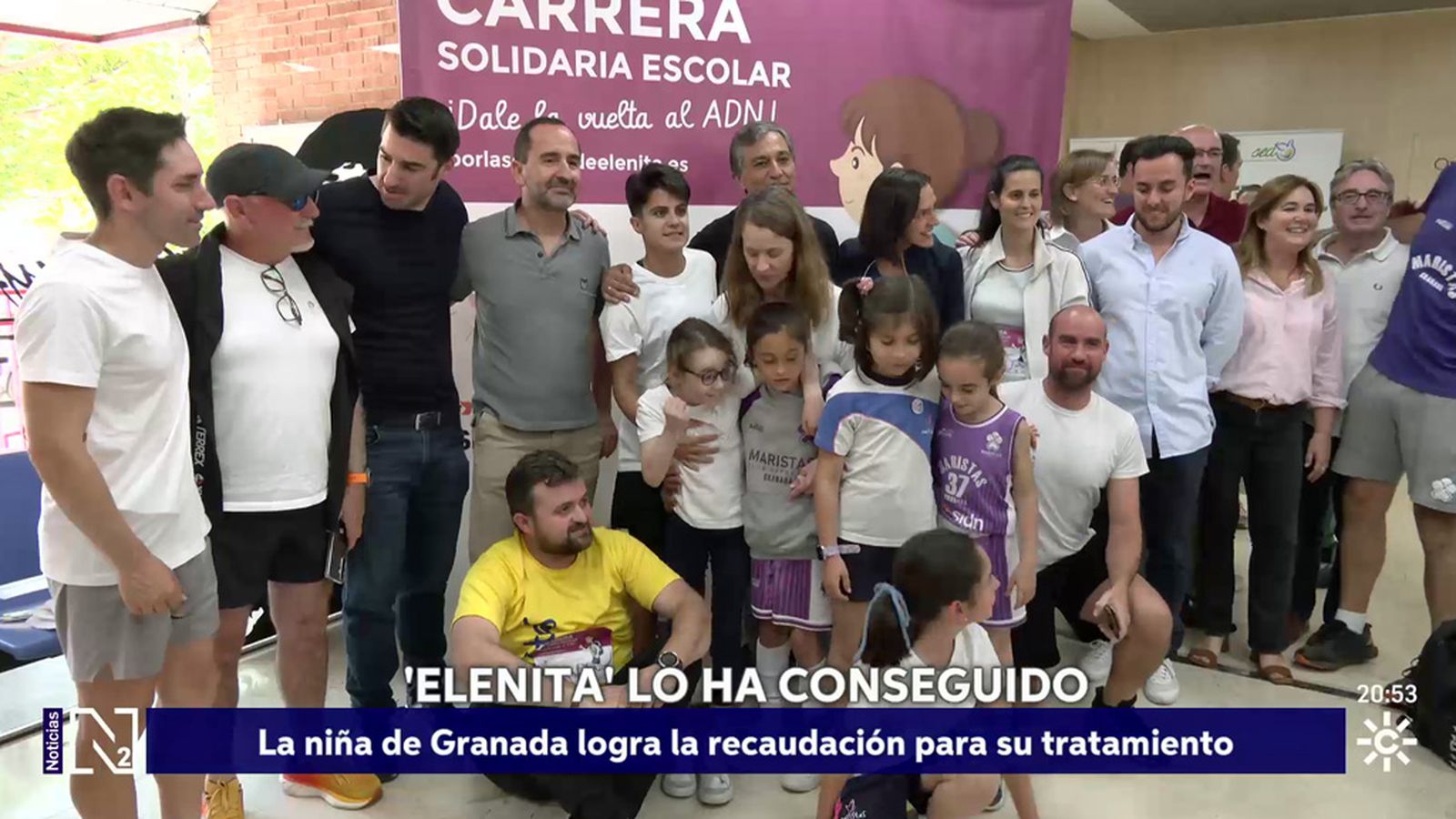 Elenita logra recaudar a tiempo el dinero para su tratamiento