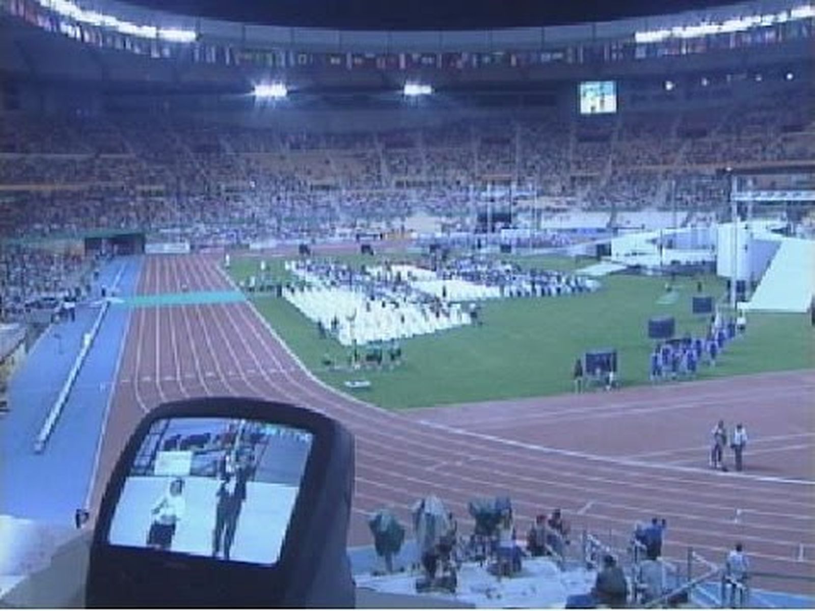 Inauguración del Mundial de Atletismo de Sevilla 99