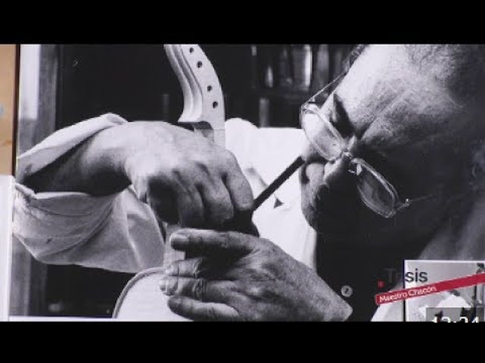 José Ángel Chacón, el maestro de la luthería