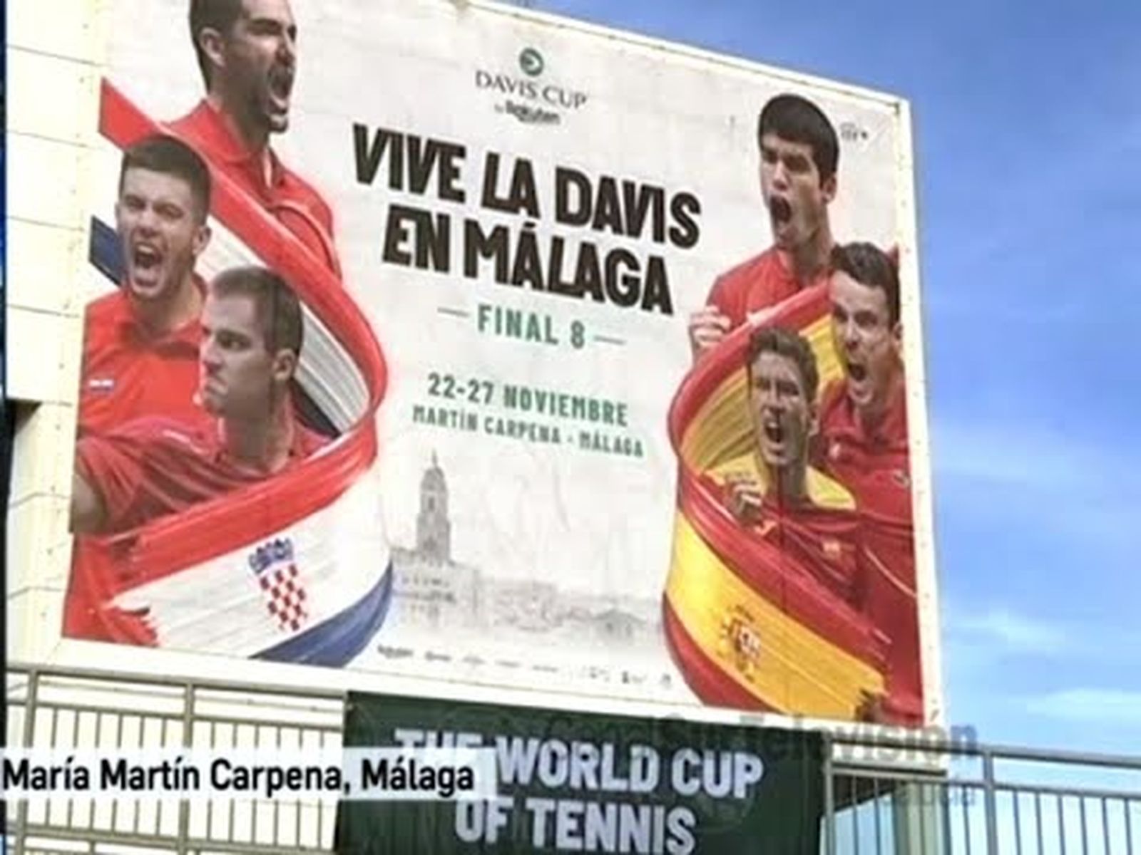 La Copa Davis de Tenis en Málaga